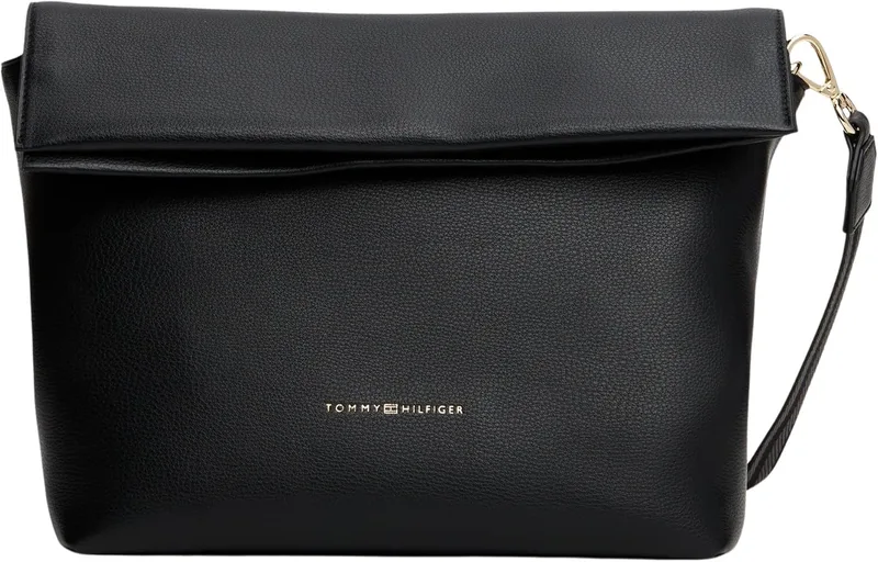 Tommy Hilfiger ▫️ Saco de ombro Logotape Crossover para mulher grande