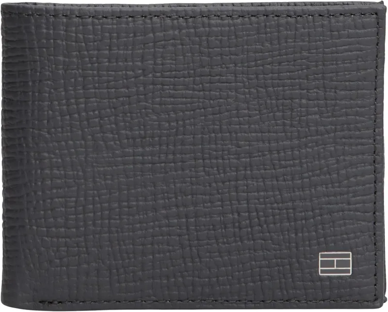 Tommy Hilfiger ▫️ Mini carteira de couro Flag para homem