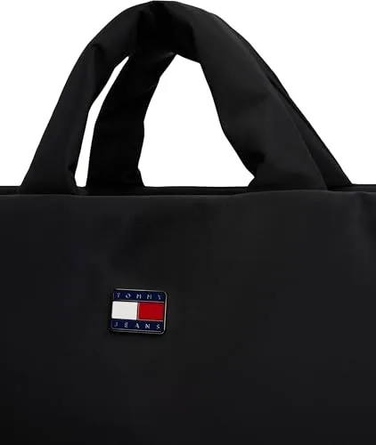 Tommy Hilfiger ▫️ Pasta para portátil masculina «Foundation» com bolso exterior, Preto (Black), Tamanho Único 3