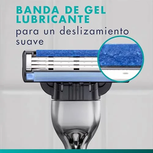 Gillette ▫️ Mach3 Base Lâminas de barbear para homem, embalagem de 20 3