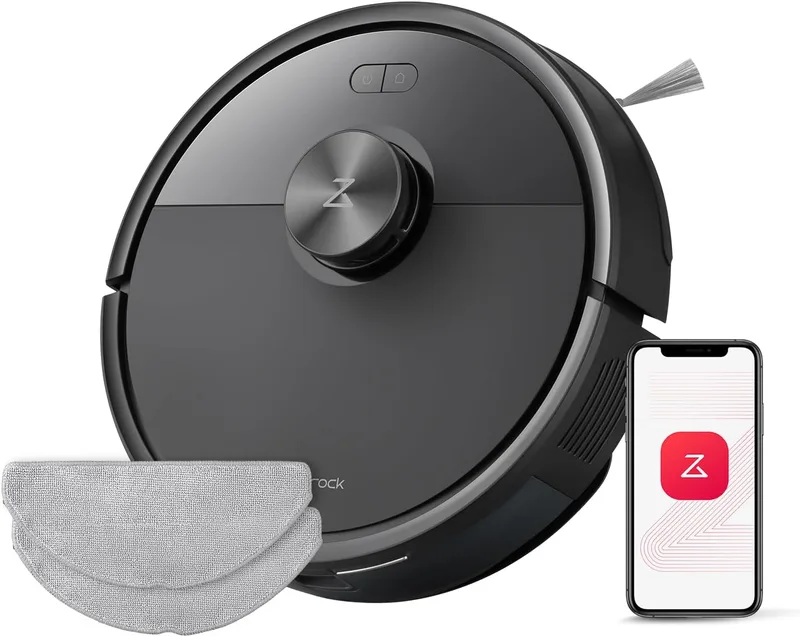 roborock ▫️ Conjunto Q7 M5: Aspirador e esfregador de chão 2 em 1, potência de sucção de 10 000 Pa