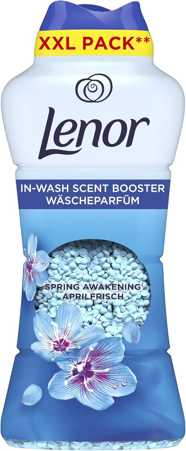 LENOR ▫️ UNstoppables Contas de perfume para roupa, 61 lavagens (735g), April Freshness Fragrance Softener, Freshness Booster