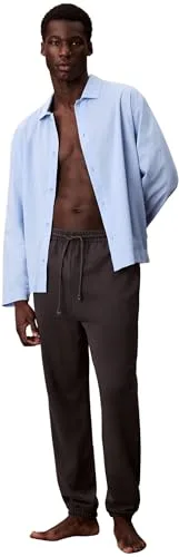 Calvin Klein ▫️ L/S Button Down 000nm2202e Camisola de dormir para homem 5