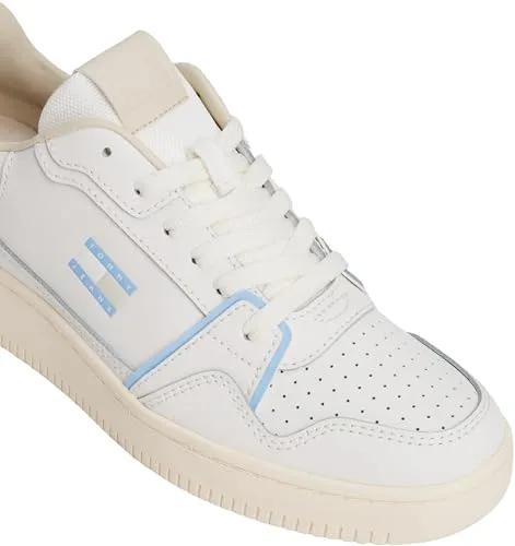 Tommy Jeans ▫️ Tjw Retro Basket Sneaker En0en02839, parte superior baixa, senhora 6