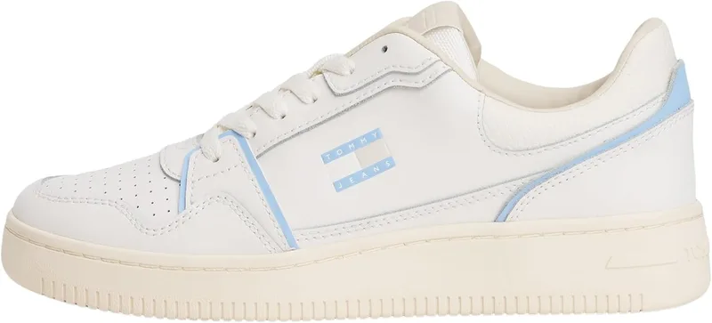 Tommy Jeans ▫️ Tjw Retro Basket Sneaker En0en02839, parte superior baixa, senhora