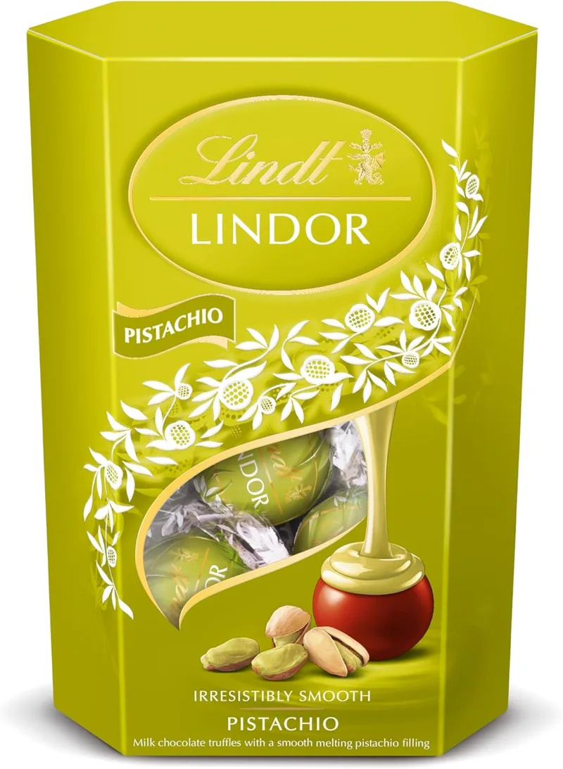 LINDOR PISTACHO CORNET 200g