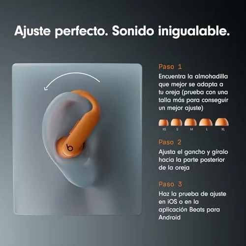 Beats ▫️ Powerbeats Pro 2 Auscultadores Bluetooth sem fios – Cancelamento ativo de ruído, classificação IPX4, até 45 horas com o estojo de carregamento, compatíveis com Apple e Android – Preto Azeviche 3