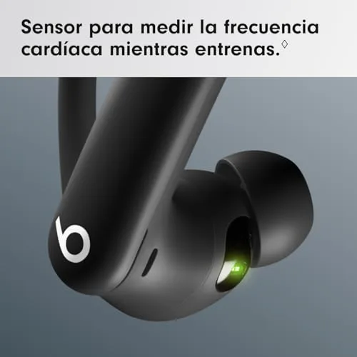 Beats ▫️ Powerbeats Pro 2 Auscultadores Bluetooth sem fios – Cancelamento ativo de ruído, classificação IPX4, até 45 horas com o estojo de carregamento, compatíveis com Apple e Android – Preto Azeviche 5