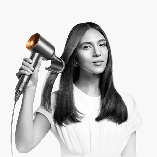 Dyson ▫️ Secador de cabelo Supersonic™ – Liso + Ondulado (Azul da Prússia/Cobre intenso) 6