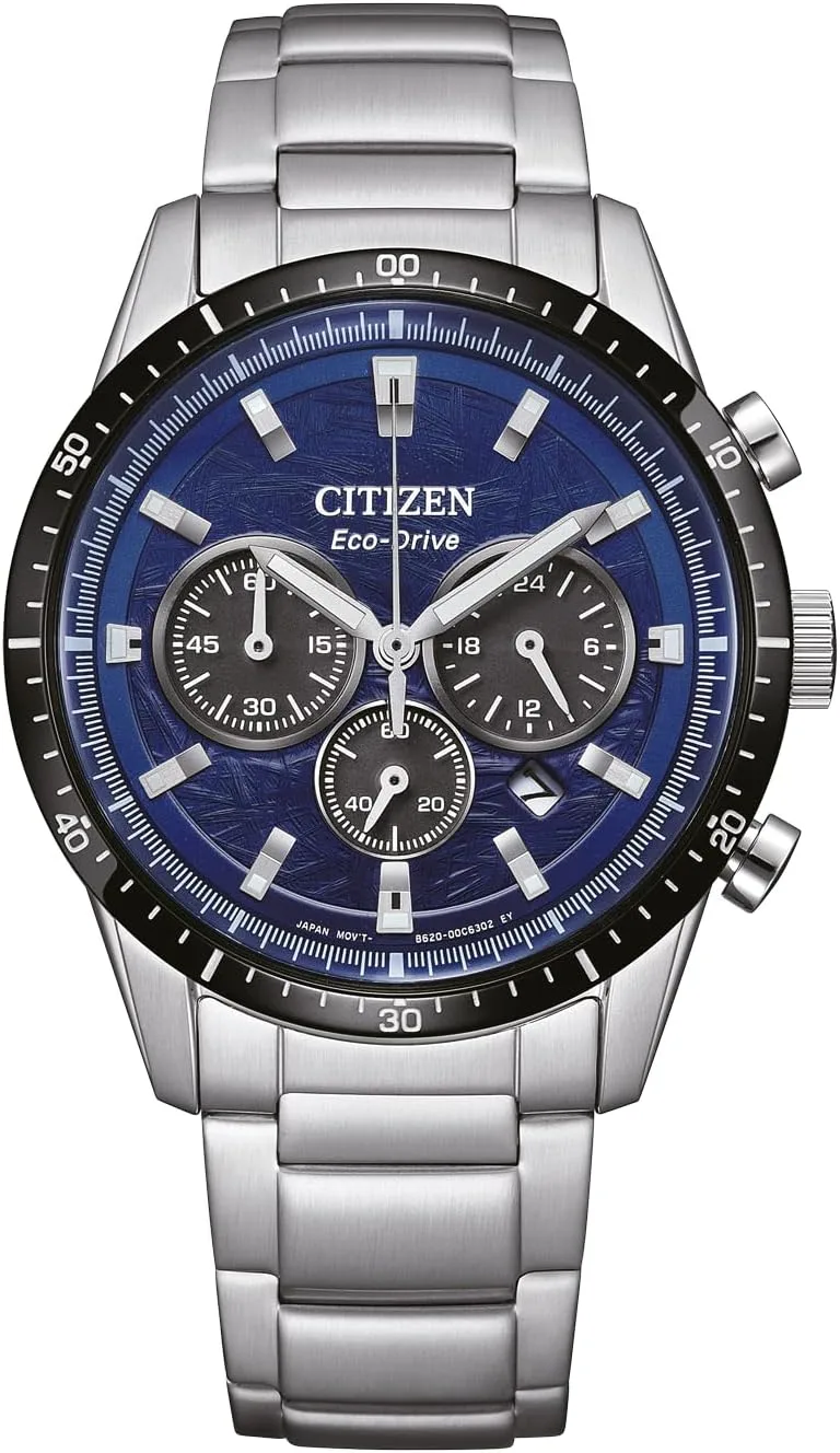 Citizen ▫️ Relógio Eco-Drive Solar Chrono para homem, com 39 mm de diâmetro, em diferentes versões