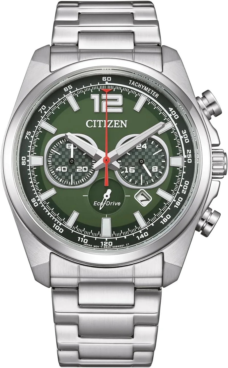 Citizen ▫️ CA4640 Eco-Drive Solar Chrono - Relógio para homem com 41 mm de diâmetro, disponível em diferentes versões