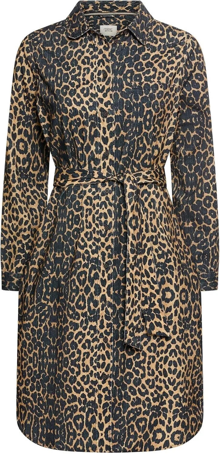 camel active ▫️ 391650-6s25 Vestido de senhora (Pacote de 1)