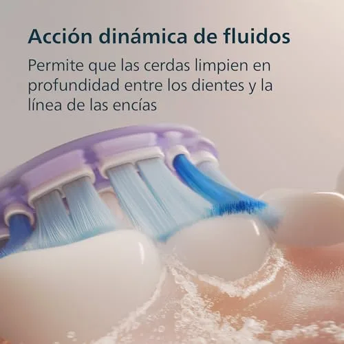 PHILIPS ▫️ Escova de dentes elétrica Sonicare 7100, sónica com aplicação, 4 modos de escovagem e 3 níveis de intensidade, alerta de pressão, SmarTimer, branca, HX7420/08 [Nova Tecnologia] 3