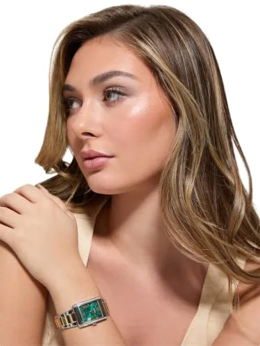 GUESS ▫️ RELÓGIO - BONNIE Quartzo / 3 ATM Cor do mostrador: Verde Tamanho da caixa: 27,00 2