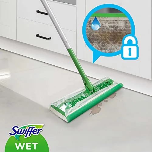 Swiffer ▫️ Toalhetes secos e húmidos para esfregona (90 toalhetes secos, 3 toalhetes húmidos) 3