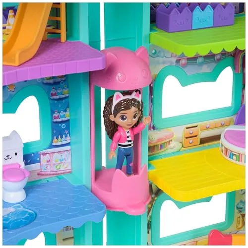 DREAMWORKS GABBY'S DOLLHOUSE ▫️ A Casa de Bonecas da Gabby - Conjunto Deluxe de 7 Figuras Colecionáveis da Gabby's Dollhouse com Caixa e Acessório Surpresa | Brinquedos para Meninas a partir dos 3 Anos | Presente para Meninas a partir dos 3 Anos 4