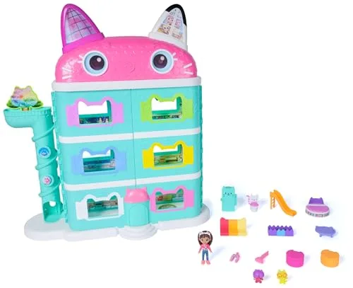 DREAMWORKS GABBY'S DOLLHOUSE ▫️ A Casa de Bonecas da Gabby - Conjunto Deluxe de 7 Figuras Colecionáveis da Gabby's Dollhouse com Caixa e Acessório Surpresa | Brinquedos para Meninas a partir dos 3 Anos | Presente para Meninas a partir dos 3 Anos 6