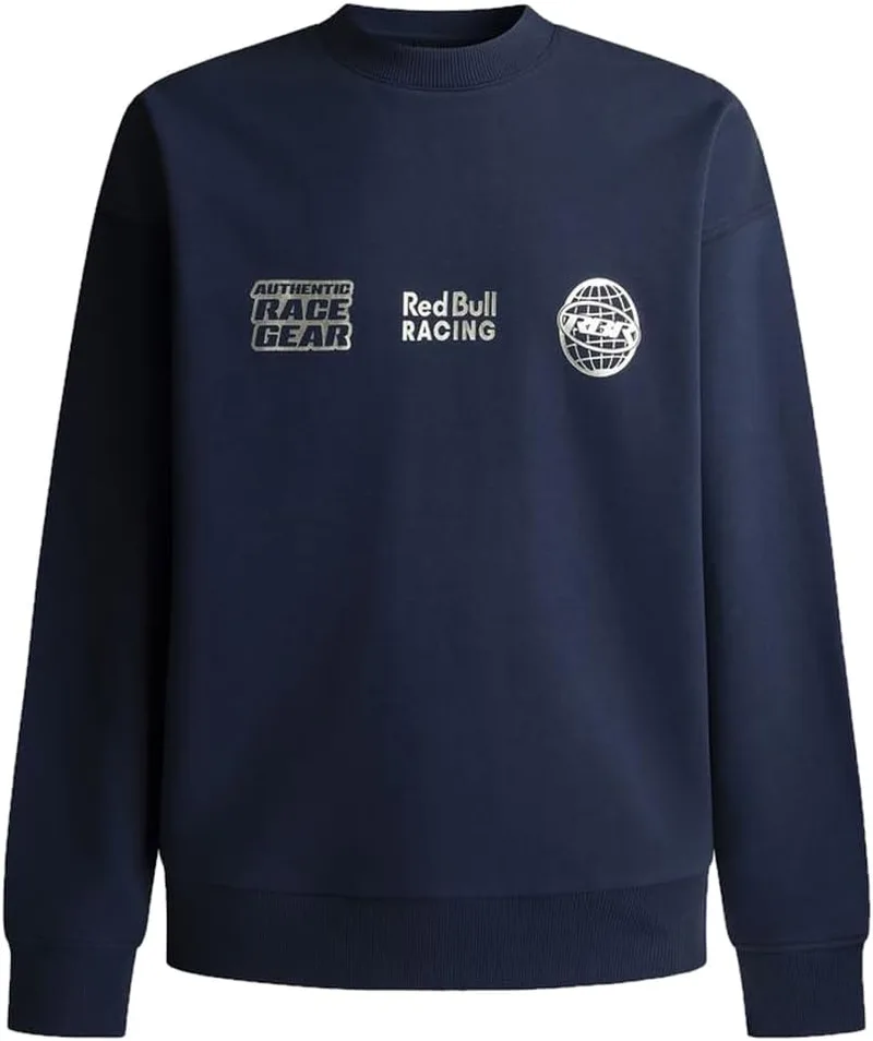 Red Bull Racing X Pepe Jeans ▫️ Sweatshirt Outline Graphic Crew para homem