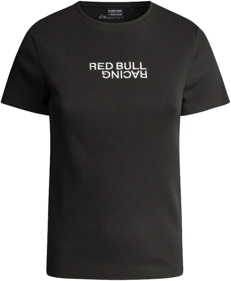 Red Bull Racing X Pepe Jeans ▫️ T-shirt Stretch Rib T-Shirt para mulher