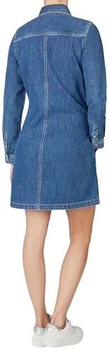 Pepe Jeans ▫️ Vestido de ganga autêntico para mulher (conjunto de 1) 3