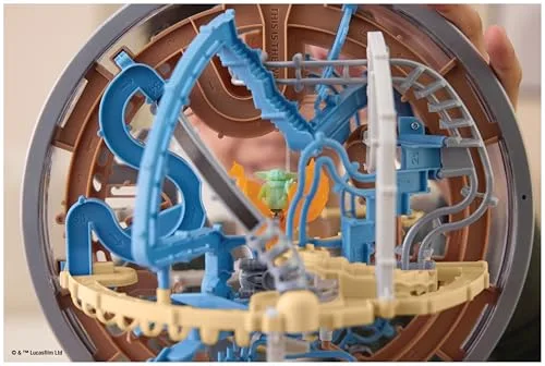 Spin Master Games ▫️ Perplexus Star Wars Mandalorian | Bola-labirinto 3D, 80 obstáculos 4