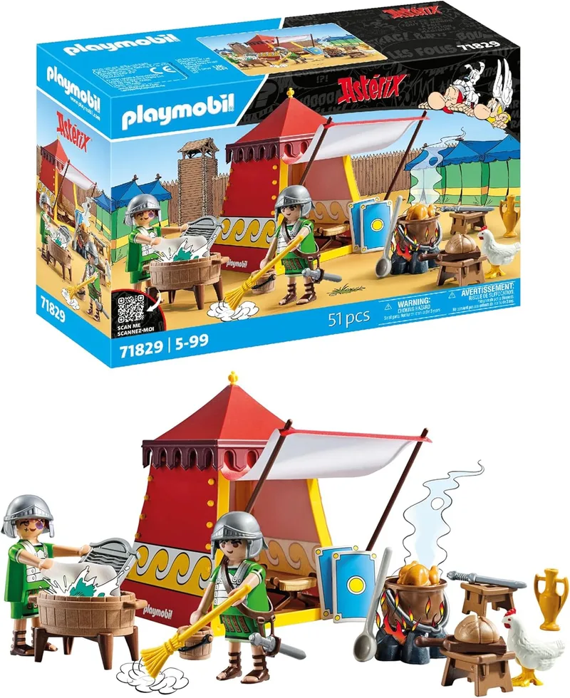 PLAYMOBIL ▫️ Astérix | Astérix e Obélix | Aventura de Astérix e Obélix Brinquedo para meninos e meninas a partir dos 5 anos | 71829