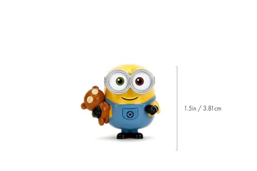 Jada ▫️ Figura colecionável Minions em metal, 7 cm, Stuart, Kevin, Otto ou Bob, 1.ª série, surpresa aleatória, excelente presente, a partir dos 8 anos (253250005) 3