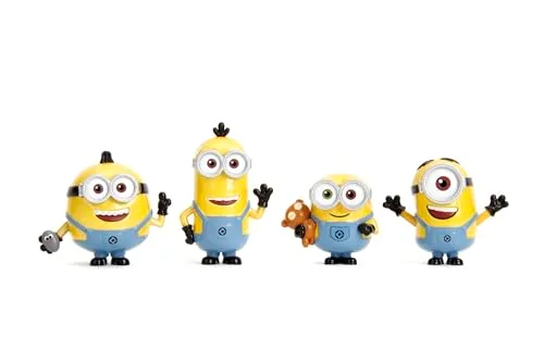 Jada ▫️ Figura colecionável Minions em metal, 7 cm, Stuart, Kevin, Otto ou Bob, 1.ª série, surpresa aleatória, excelente presente, a partir dos 8 anos (253250005) 6