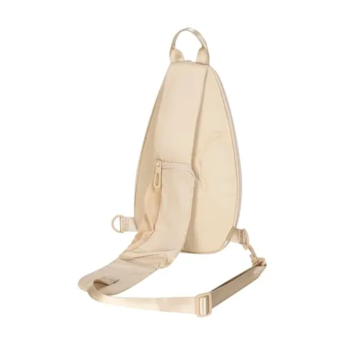 PUMA ▫️ Myriad - Saco desportivo mãos livres para mulher com alça reversível e compartimento duplo, Granola, Tamanho Único, Myriad Sling, saco desportivo mãos livres com alça reversível e compartimentos 3