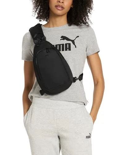 PUMA ▫️ Myriad - Saco desportivo mãos livres para mulher com alça reversível e compartimento duplo, Granola, Tamanho Único, Myriad Sling, saco desportivo mãos livres com alça reversível e compartimentos 5