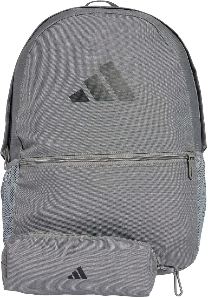 adidas ▫️ Mochila-estojos unissexo para adulto cinzento Three/preto, tamanho único