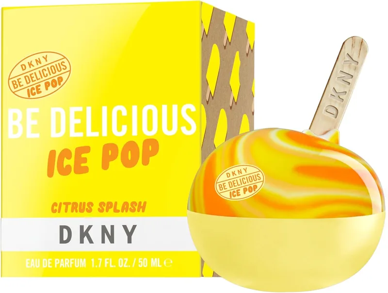 DKNY ▫️ Be Delicious Ice Pop Citrus Splash, Eau de Parfum para Mulheres, Perfume Floral Frutado, 50 ml