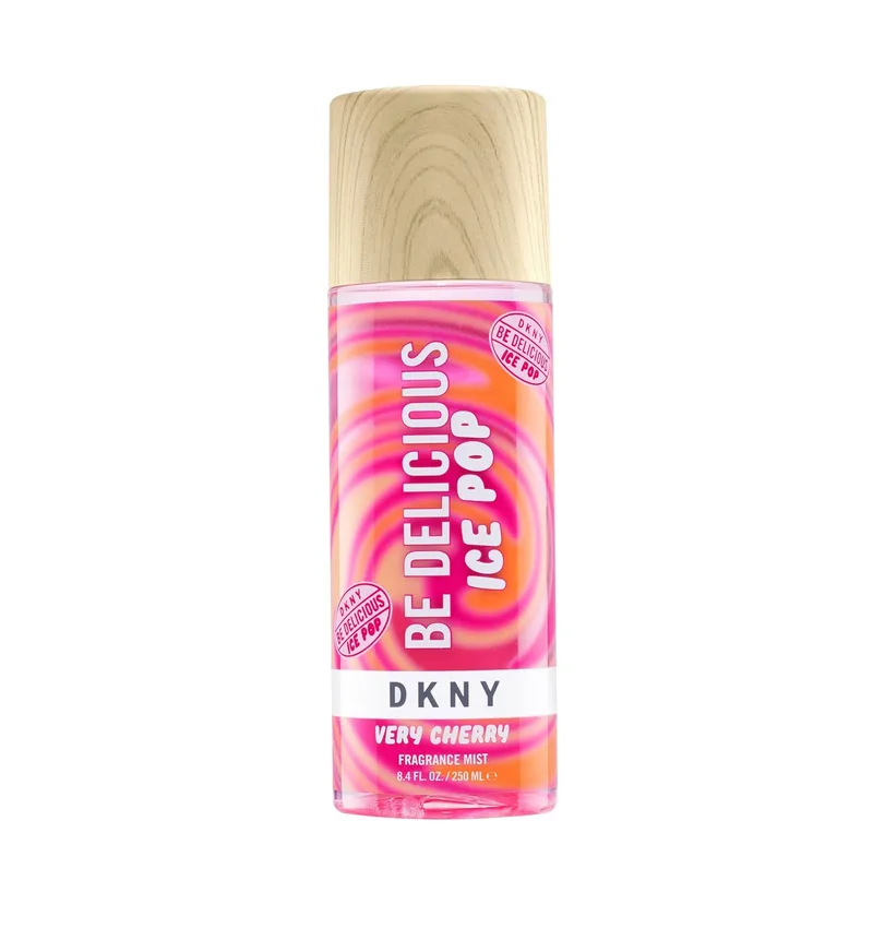 DKNY ▫️ Ice Pop Very Cherry, Bruma Corporal para Mulher, Floral Frutado, 250 ml