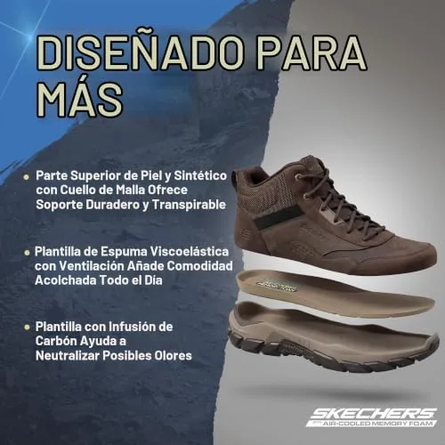 Skechers ▫️ Santoro-Hopkins Preto COC 4