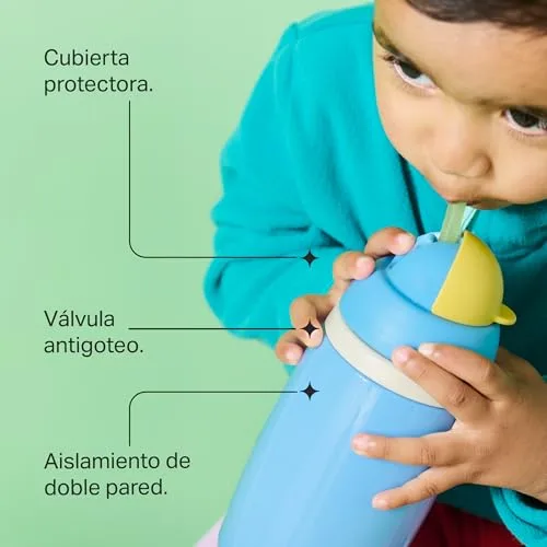 Tommee Tippee ▫️ Garrafa térmica com palhinha, 266 ml 4