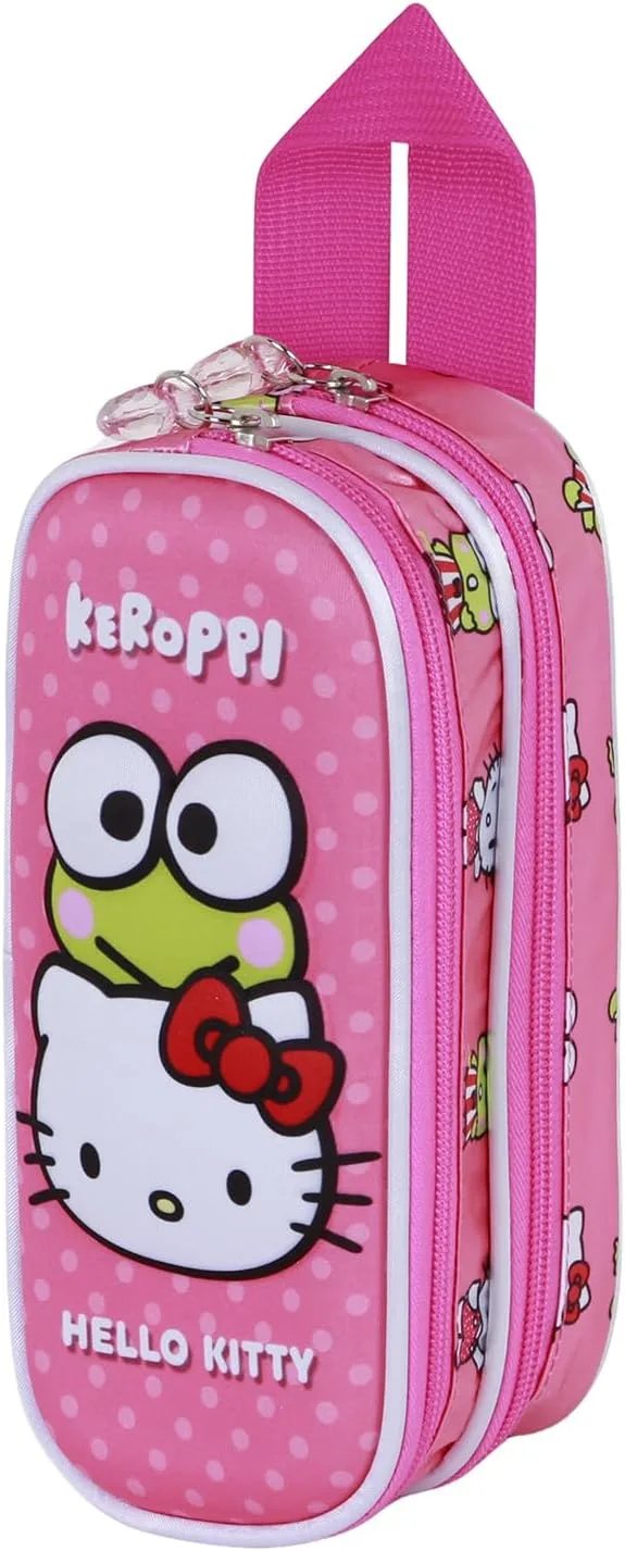 KARACTERMANIA ▫️ Estojo Duplo 3D Sanrio Estojo Duplo 3D Sanrio, tamanho único