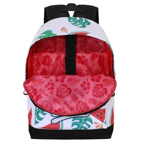 Disney ▫️ Mochila Lilo e Stitch Frog-HS FAN 2.2, Multicolorida, 31 x 44 cm, Capacidade 24 L 4