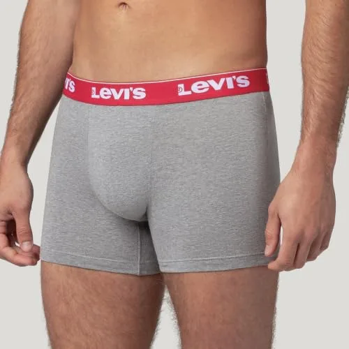 Levi's ▫️ Cuecas tipo boxer com logótipo repetido para homem (pacote de 3) 3