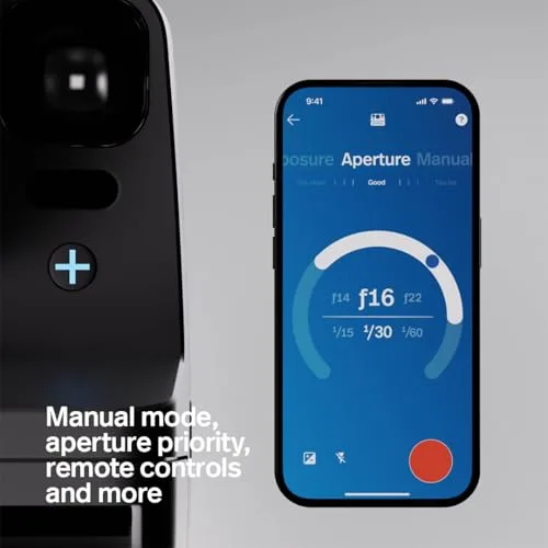 Polaroid ▫️ Now+ Geração 3 - Câmara instantânea com ligação Bluetooth - Branco (9161) 4