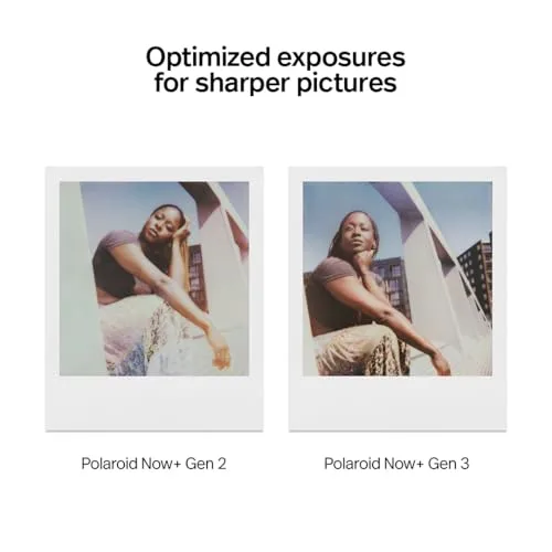 Polaroid ▫️ Now+ Geração 3 - Câmara instantânea com ligação Bluetooth - Branco (9161) 5