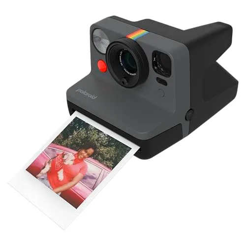 Polaroid ▫️ Now Gen 3 - Câmara instantânea - Conjunto de câmara + rolo de filme a cores (16 fotografias) Preto (6560) 2