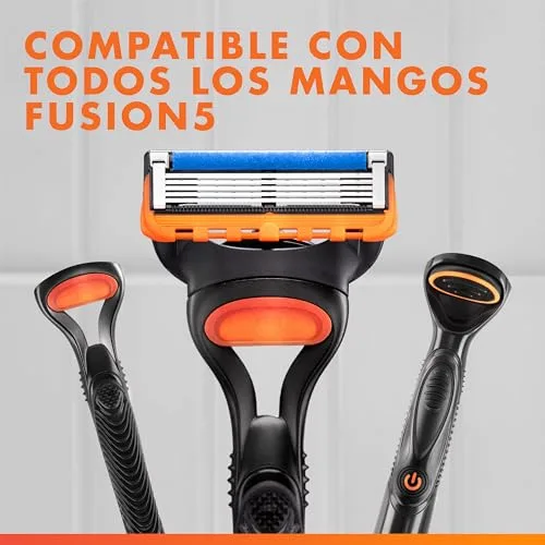 Gillette ▫️ Lâminas de barbear Fusion5 para homem, embalagem de 20 5