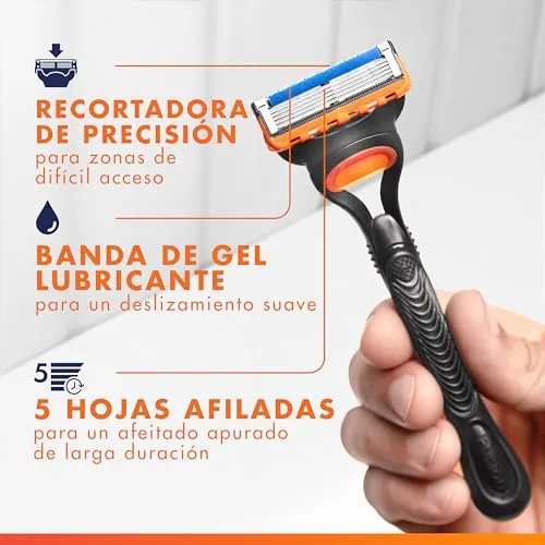 Gillette ▫️ Lâminas de barbear Fusion5 para homem, embalagem de 20 6