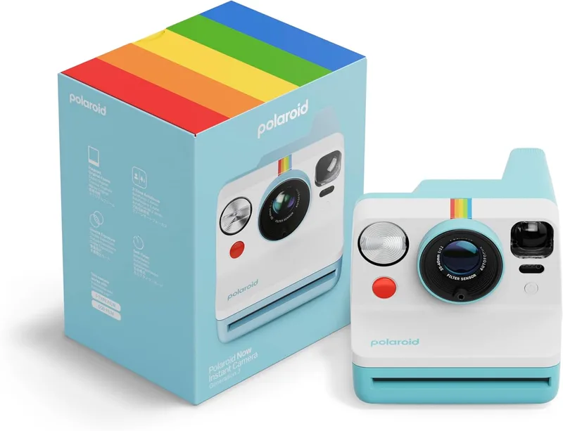 Polaroid ▫️ Now Generation 3 - Câmara instantânea - Azul (9157)