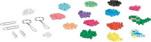 Maped CREATIV ▫️ MAPED Pixel Factory, Conjunto de Artesanato para Meninas, Cria Pulseiras, Porta-chaves e Criações Únicas com 800 Peças Coloridas, Kit Criativo para Brincar e Criar, Presente Ideal para Meninas 5