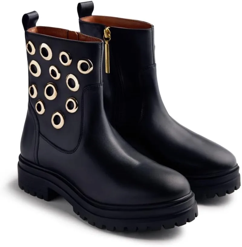 GIOSEPPO ▫️ Botins em pele OLLADOS ONAMIA