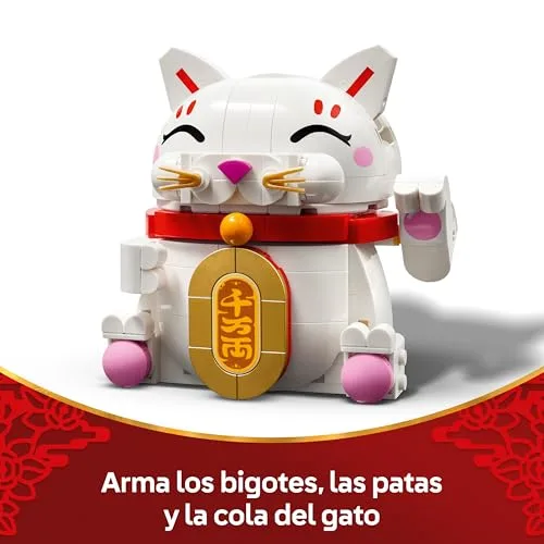 LEGO ▫️ Gato da Boa Sorte 40813 5