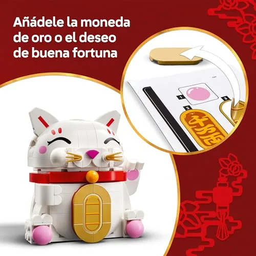 LEGO ▫️ Gato da Boa Sorte 40813 6
