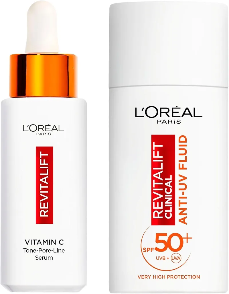 L'Oreal Paris ▫️ Conjunto L'Oréal Revitalift Clinical Vitamina C & UV