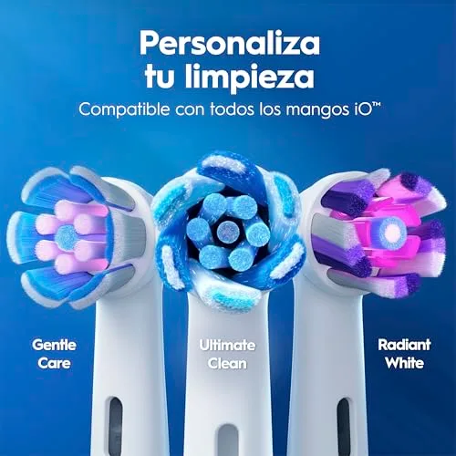 Oral-B ▫️ Escova de dentes elétrica iO 2 com 1 cabeça de escovagem, rosa suave 2